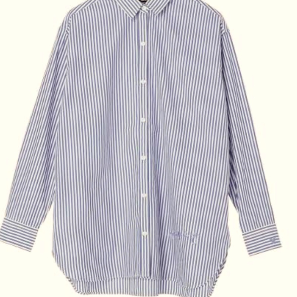 American holic cotton striped shirt| NWOT - Picture 14 of 14